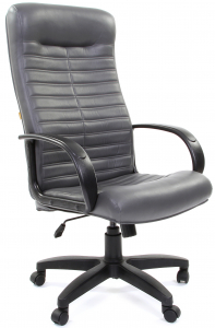 Кресло компьютерное Chairman 480 LT металл, пластик, экокожа, пенополиуретан серый Фото 1