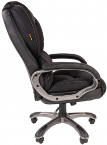Кресло компьютерное Chairman 434 металл, пластик, микрофибра, пенополиуретан черный Фото 4