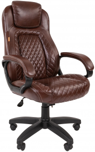 Кресло компьютерное Chairman 432 металл, пластик, экокожа, пенополиуретан коричневый Фото 1