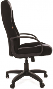 Кресло компьютерное Chairman 785 металл, пластик, ткань, пенополиуретан черный/серый Фото 4
