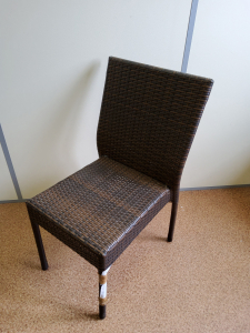 Кресло плетеное GARDA искусственный ротанг черный Фото 2