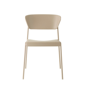 Стул пластиковый Scab Design Lisa Technopolymer Go Green сталь, технополимер тортора Фото 4