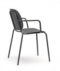 Кресло металлическое Scab Design Si-Si сталь антрацит Фото 6