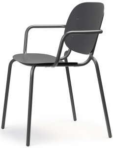 Кресло металлическое Scab Design Si-Si сталь антрацит Фото 1