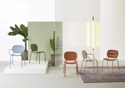 Стул металлический Scab Design Si-Si Barcode сталь антрацит Фото 7