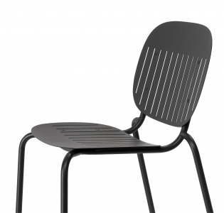 Стул металлический Scab Design Si-Si Barcode сталь антрацит Фото 4