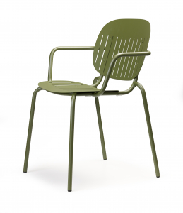 Кресло металлическое Scab Design Si-Si Barcode сталь оливковый Фото 4