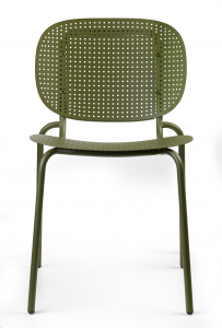 Стул металлический Scab Design Si-Si Dots сталь оливковый Фото 4