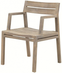 Кресло деревянное Ethimo Costes мореный тик мореный тик Фото 1