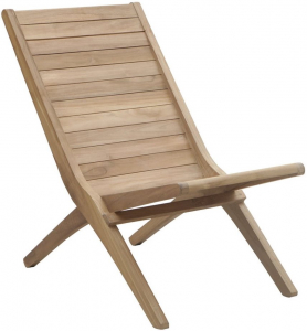 Кресло-шезлонг деревянное Giardino Di Legno Savana тик Фото 1