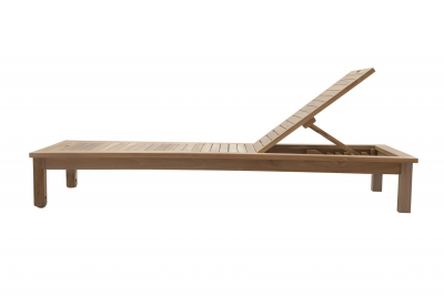 Шезлонг-лежак деревянный Giardino Di Legno Saint Raphael Sunseeker тик Фото 7