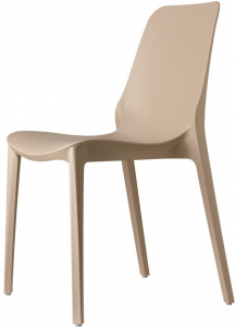 Стул пластиковый Scab Design Ginevra Go Green технополимер тортора Фото 3
