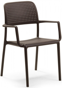 Кресло пластиковое Nardi Bora стеклопластик кофе Фото 1
