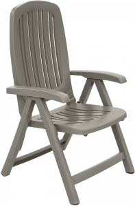 Кресло пластиковое складное Nardi Salina полипропилен тортора Фото 1