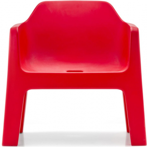 Кресло пластиковое PEDRALI Plus Air полиэтилен красный Фото 1