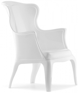 Кресло пластиковое PEDRALI Pasha пластик белый Фото 1