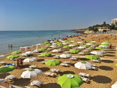Зонт пляжный профессиональный Magnani Klee алюминий, Tempotest Para Фото 14