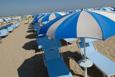 Зонт пляжный профессиональный Magnani Klee алюминий, Tempotest Para Фото 22