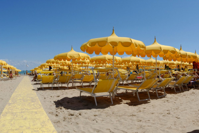 Зонт пляжный профессиональный Magnani Dali алюминий, Tempotest Para Фото 18