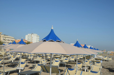 Зонт пляжный профессиональный Magnani Matisse алюминий, Tempotest Para Фото 12