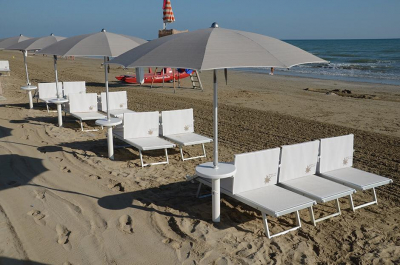 Зонт пляжный профессиональный Magnani Cezanne алюминий, Tempotest Para Фото 22