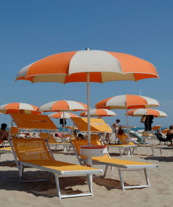 Зонт пляжный профессиональный Magnani Klee алюминий, Tempotest Para Фото 24