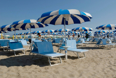 Зонт пляжный профессиональный Magnani Klee алюминий, Tempotest Para Фото 25