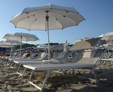 Зонт пляжный профессиональный Magnani Klee алюминий, Tempotest Para Фото 27
