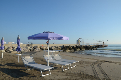 Зонт пляжный профессиональный Magnani Miro алюминий, Tempotest Para Фото 11