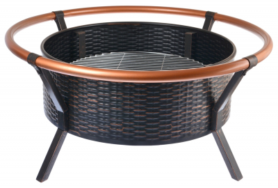 Чаша костровая Wera Fire Pit 102S сталь состаренная медь, медь Фото 2