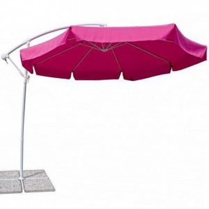 Зонт круглый с боковой опорой Garden Relax алюминий, полиэстер фуксия Фото 1