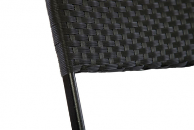 Комплект плетеной мебели Ecodesign Paris металл, искусственный ротанг черный Фото 6