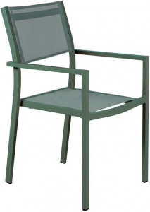 Кресло металлическое текстиленовое Fiam Aria алюминий, текстилен Фото 1