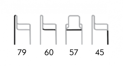 Кресло плетеное Grattoni Portofino алюминий, роуп, акрил антрацит, серый Фото 2