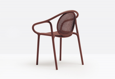 Кресло пластиковое PEDRALI Remind стеклопластик красный Фото 5