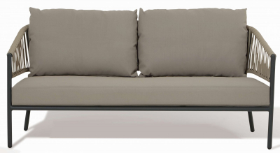 Комплект мебели Grattoni Portofino алюминий, тик, акрил, ткань Axroma антрацит, серый Фото 4