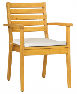 Кресло деревянное ACACIA Caro массив робинии натуральный Фото 4