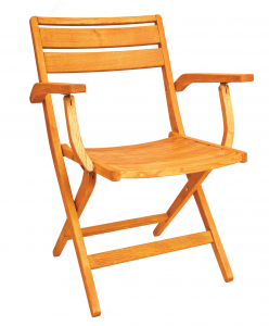 Кресло деревянное складное ACACIA Galaxy массив робинии натуральный Фото 3