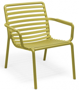Лаунж-кресло пластиковое Nardi Doga Relax стеклопластик грушевый Фото 1