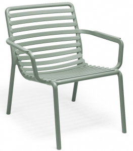 Лаунж-кресло пластиковое Nardi Doga Relax стеклопластик мятный Фото 1