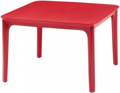 Стол пластиковый журнальный Scab Design Argo технополимер, стекловолокно красный Фото 1