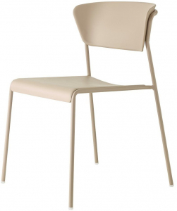 Стул пластиковый Scab Design Lisa Technopolymer сталь, технополимер тортора Фото 1