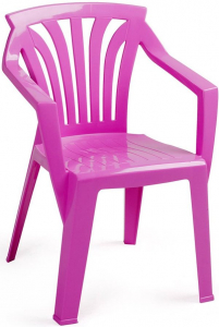 Кресло пластиковое детское Nardi Ariel полипропилен фиолетовый Фото 1