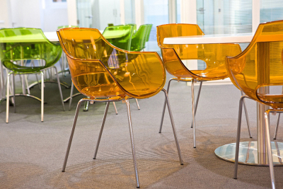 Кресло прозрачное PAPATYA Opal-ML сталь, поликарбонат хромированный, зеленый Фото 7