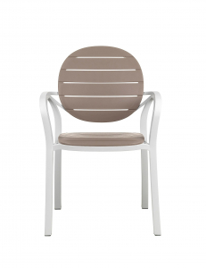 Кресло пластиковое Nardi Palma полипропилен белый, тортора Фото 17
