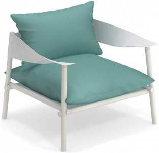 Кресло с подушками EMU Terramare алюминий, экокожа, акрил Фото 1
