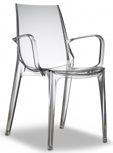 Кресло прозрачное Scab Design Vanity поликарбонат прозрачный Фото 1