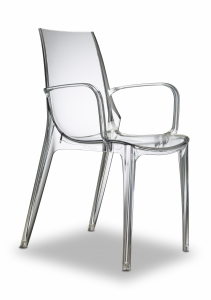 Кресло прозрачное Scab Design Vanity поликарбонат прозрачный Фото 3