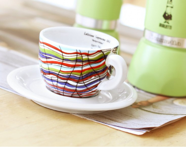Кофейные пары для капучино Ancap Edex фарфор деколь Arlecchino Фото 4