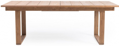 Стол деревянный раздвижной RosaDesign Juniper тик натуральный Фото 1